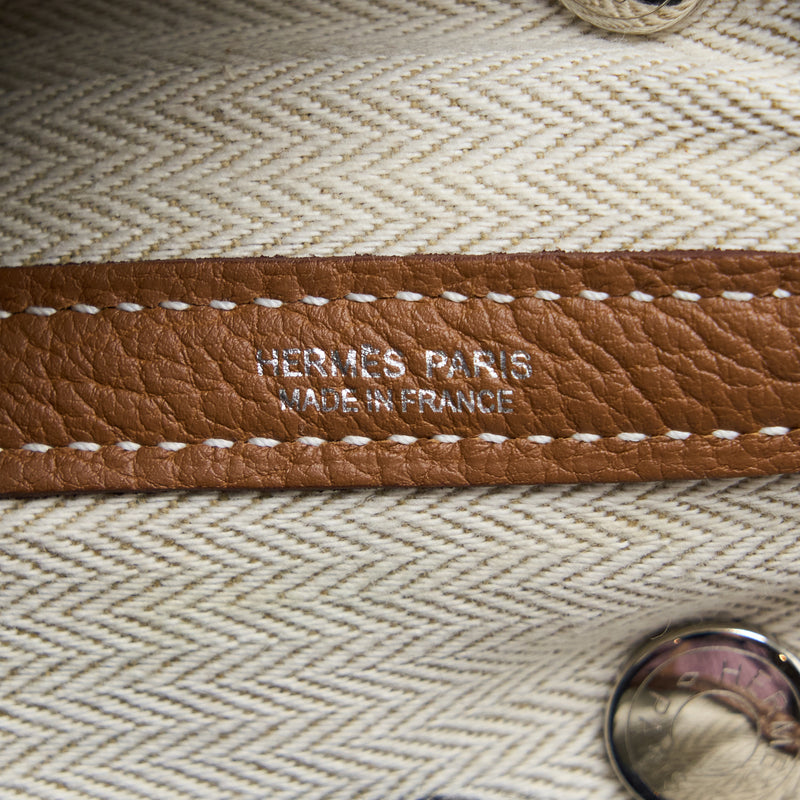 Hermes Garden Party 30 Negonda Gold SHW Stamp Y