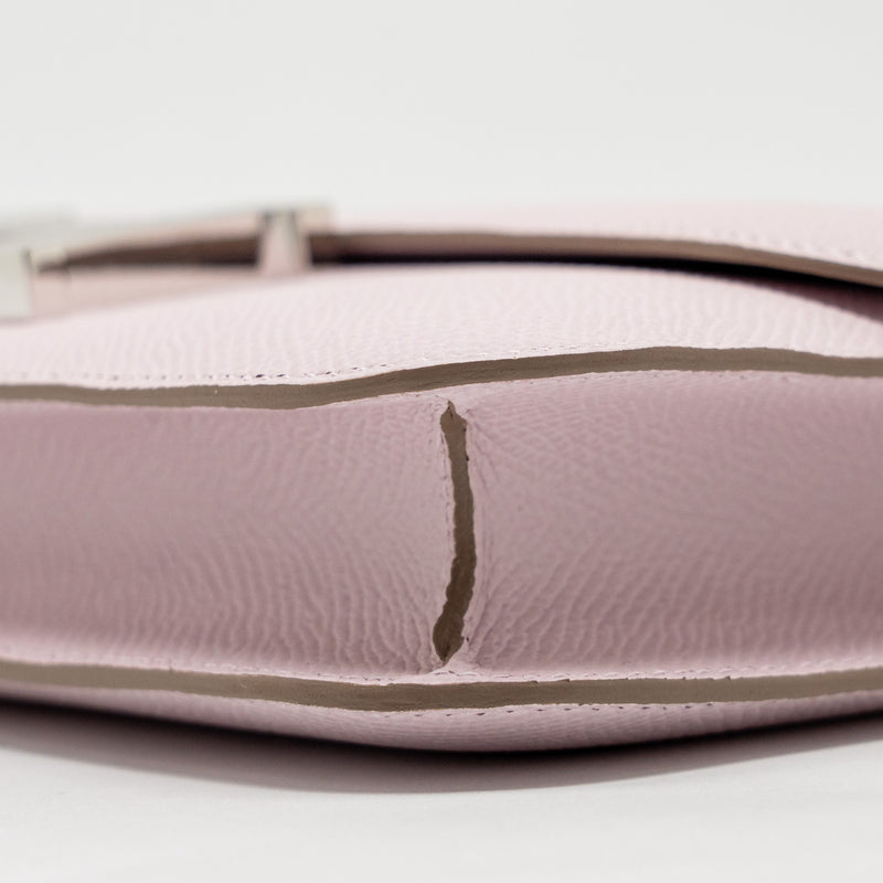 Hermes Constance Elan epsom Mauve Pale SHW stamp W