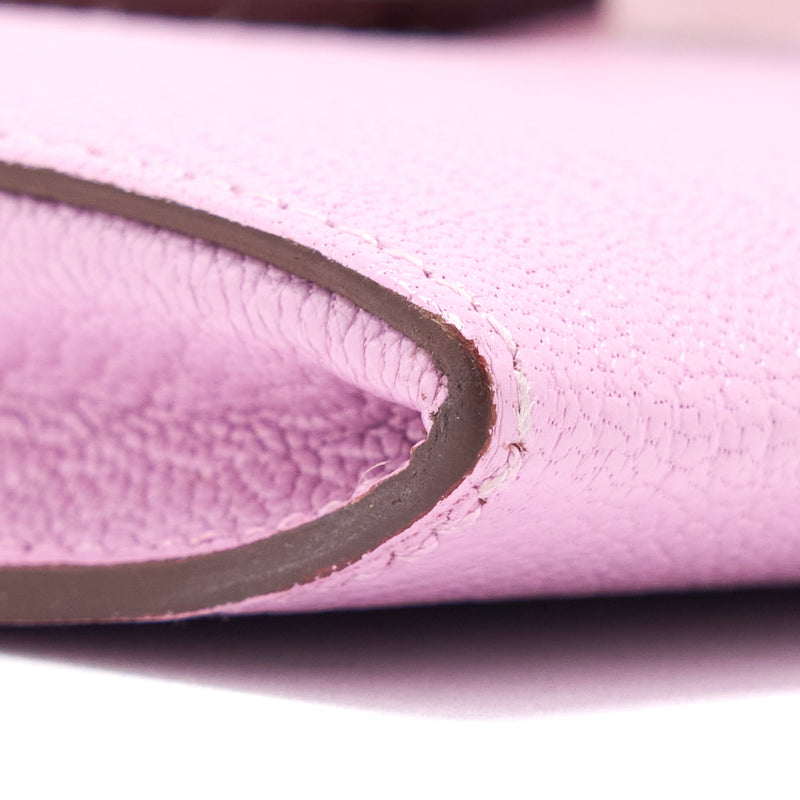 Hermes Cinhetic To Go Chevre Mysore X9 Mauve Sylvestre SHW Stamp D