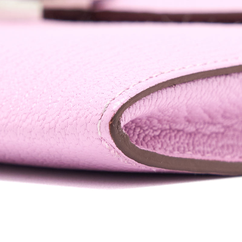 Hermes Cinhetic To Go Chevre Mysore X9 Mauve Sylvestre SHW Stamp D