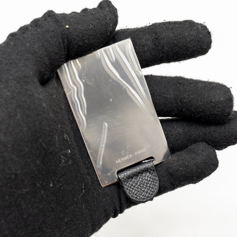 Hermes Constance Elan Epsom Black SHW Stamp K