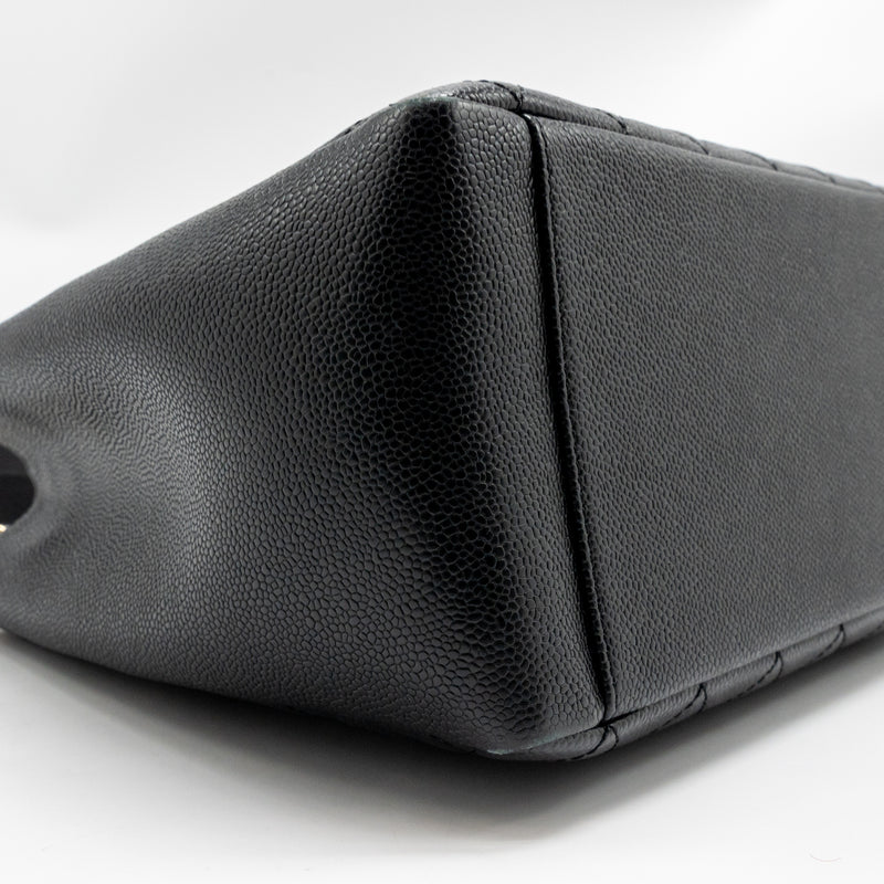 Chanel Grand Shopping Tote Bag caviar Black GHW