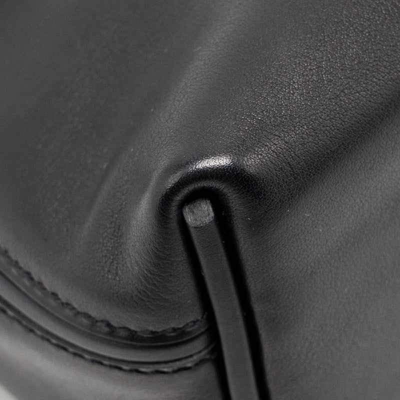 Hermes Mini 2424 24/24-21 Bag Swift Black SHW Stamp K