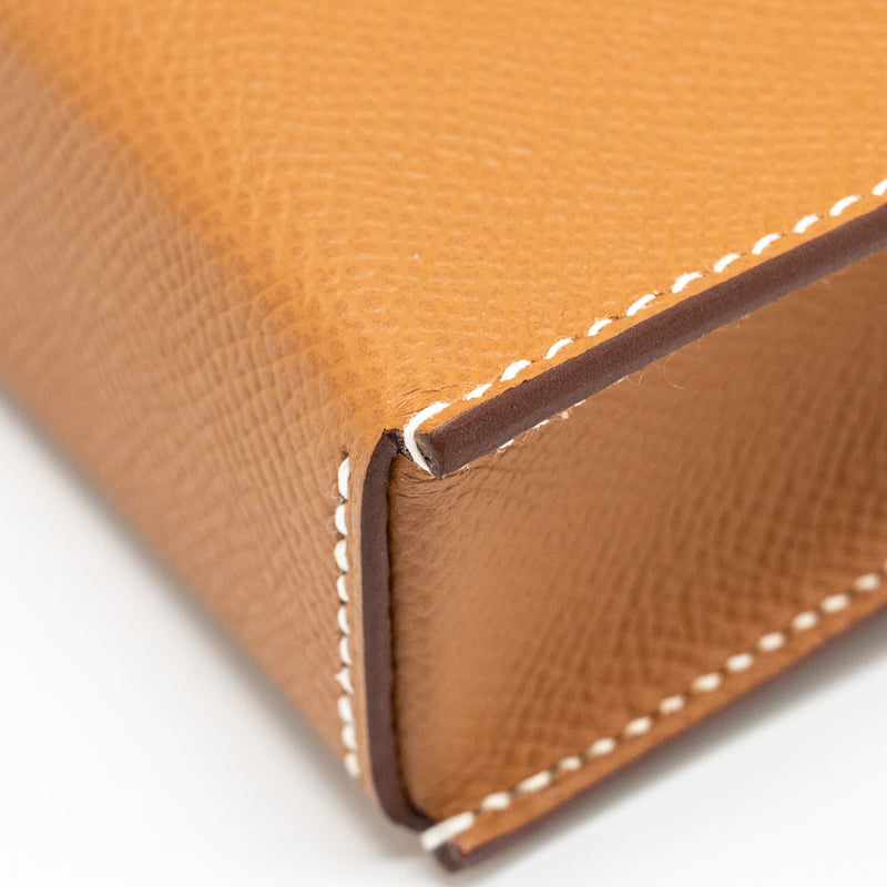 Hermes Hermesnap Epsom Gold SHW Stamp W
