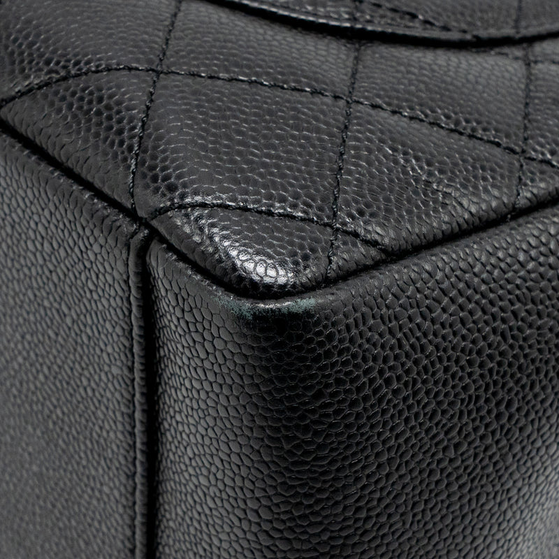 Chanel Grand Shopping Tote Bag caviar Black GHW