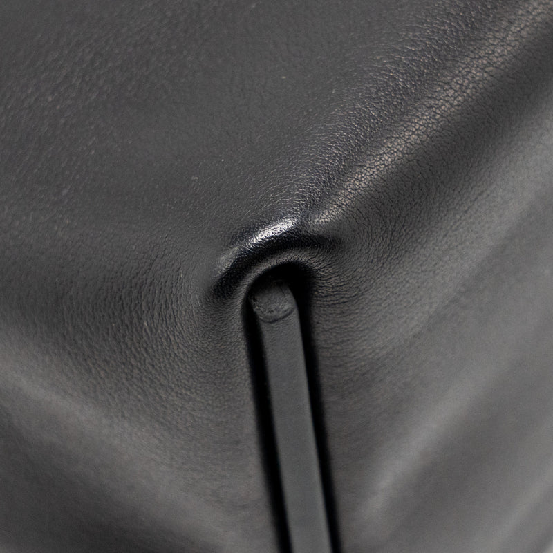 Hermes Mini 2424 24/24-21 Bag Swift Black SHW Stamp K
