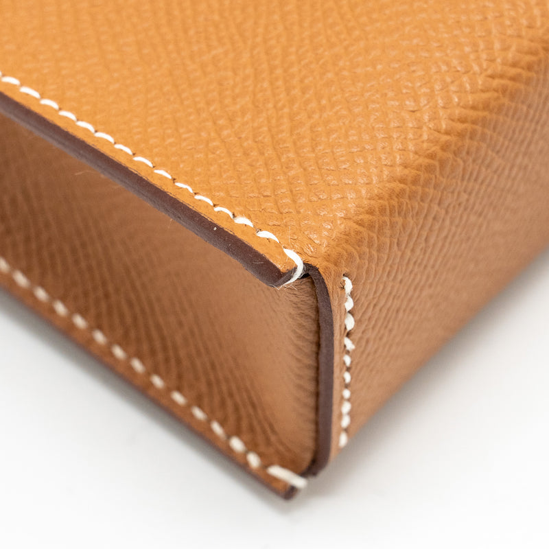 Hermes Hermesnap Epsom Gold SHW Stamp W