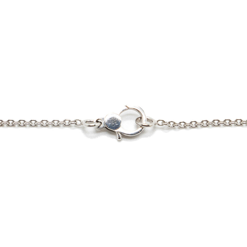 HERMES FINESSE NECKLACE WHITE GOLD DIAMONDS