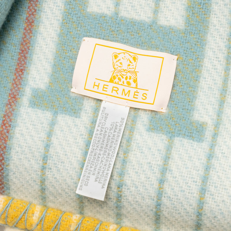 Hermes Avalon Passe-passe Baby Blanket Miel