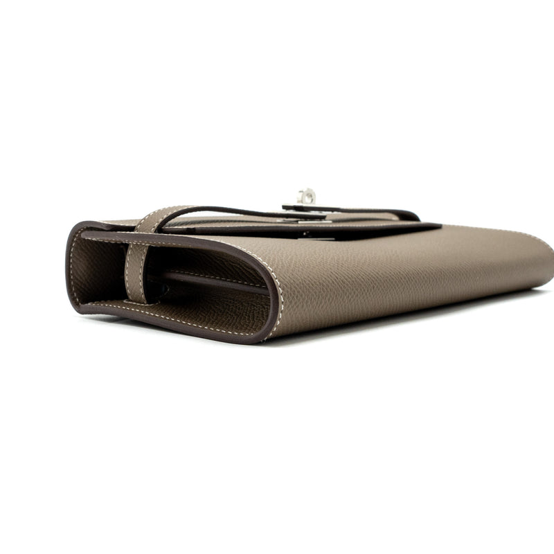 Hermes Kelly To Go Epsom Etoupe SHW Stamp B