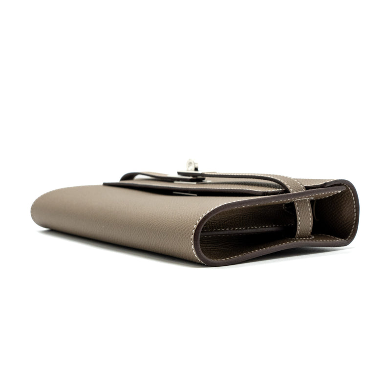 Hermes Kelly To Go Epsom Etoupe SHW Stamp B