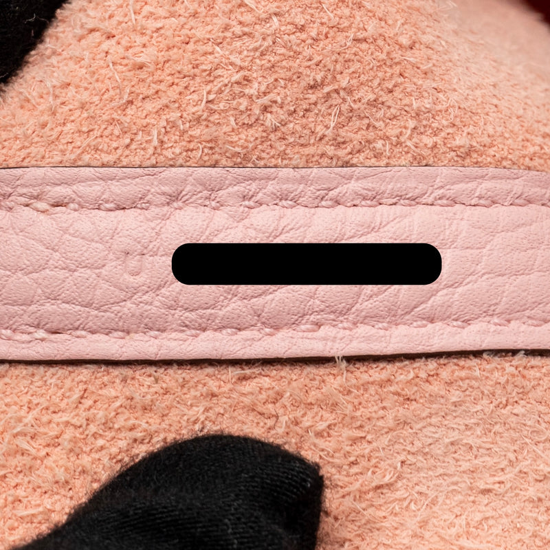 Hermes Picotin 18 Lock Bag Clemence 3Q Rose Sakura SHW Stamp U