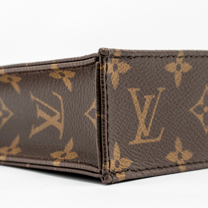 LOUIS VUITTON Petit Sac Plat Monogram Canvas GHW