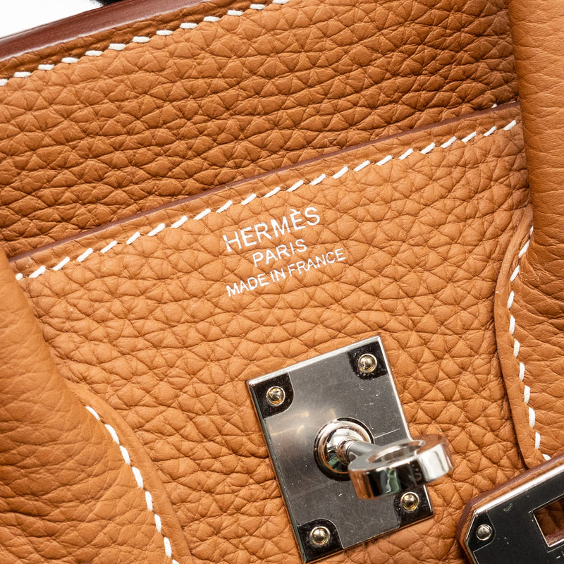 Hermes Birkin 25 togo Gold SHW Stamp Z
