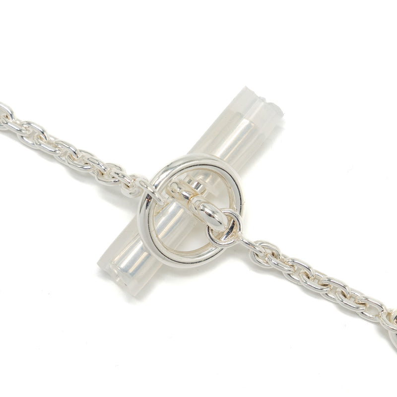 Hermes 80cm farandole long necklace 925 sterling silver