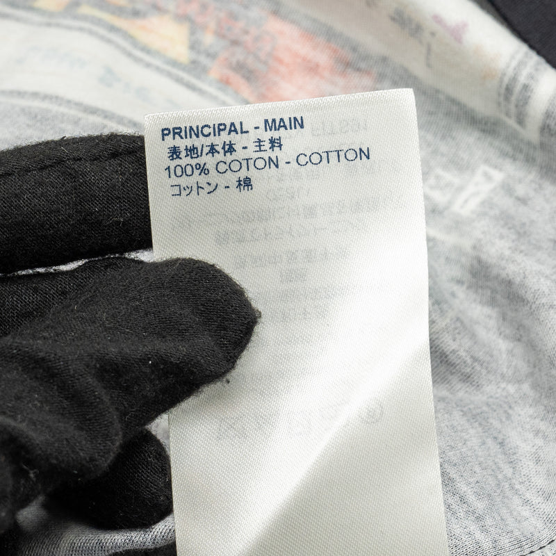 Louis Vuitton size XS printed T-shirt Cotton Black / Multicoloure