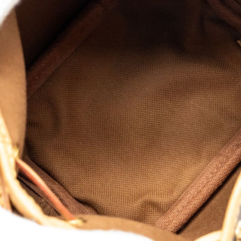Louis Vuitton Nano Noe Monogram Canvas GHW