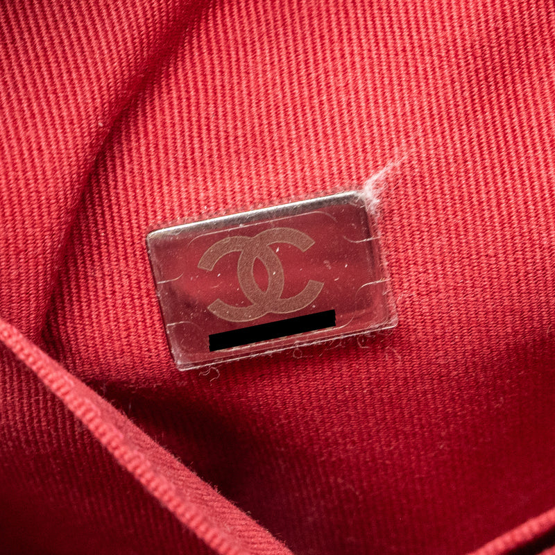 Chanel new medium Gabrielle hobo bag calfskin black multicolour hardware (microchip)