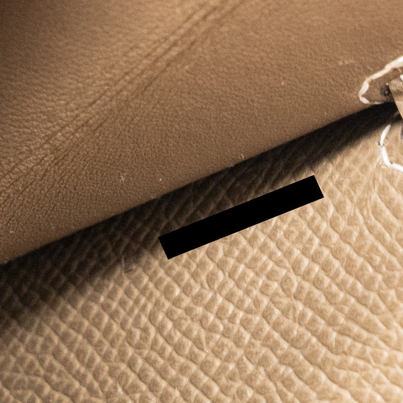 Hermes Kelly To Go Epsom Etoupe SHW Stamp B
