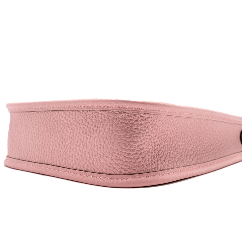 Hermes Mini Evelyne Clemence Rose Sakura SHW Stamp B