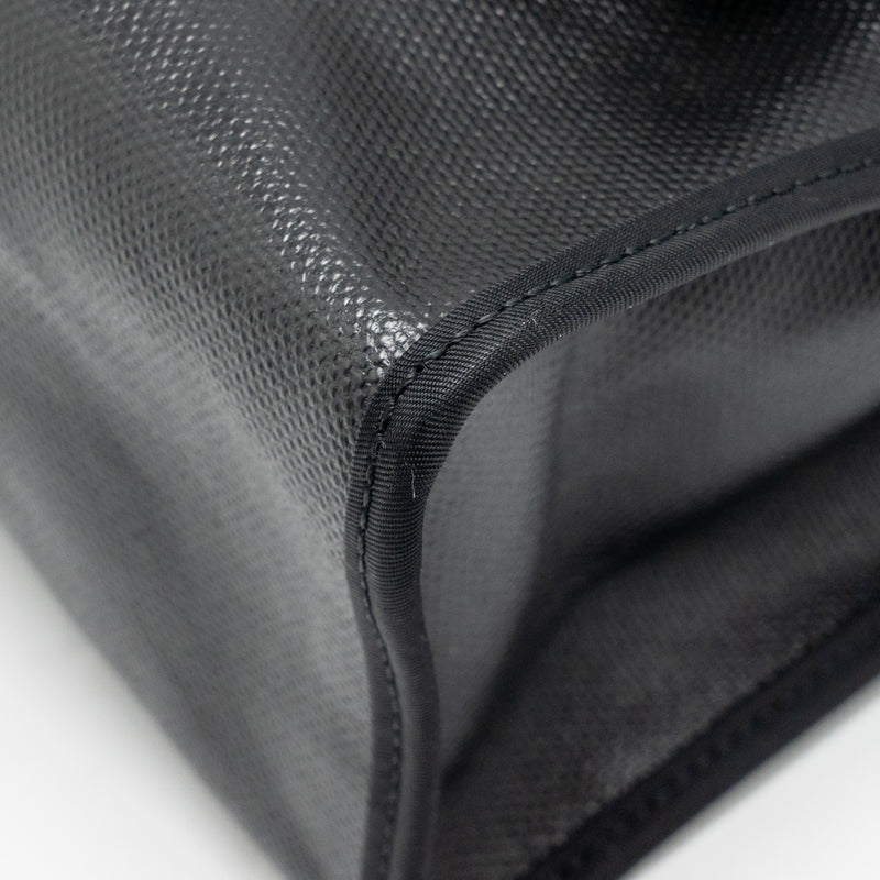 Hermes Herbag 31 Zip Bag Berline Canvas/Hunter Leather Black/ECRU-Black SHW Stamp D