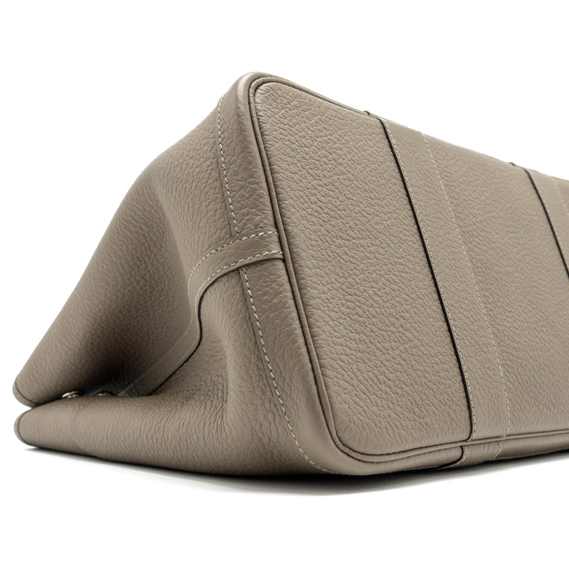 Hermes Garden Party 36 Country Gris Asphalte SHW Stamp A