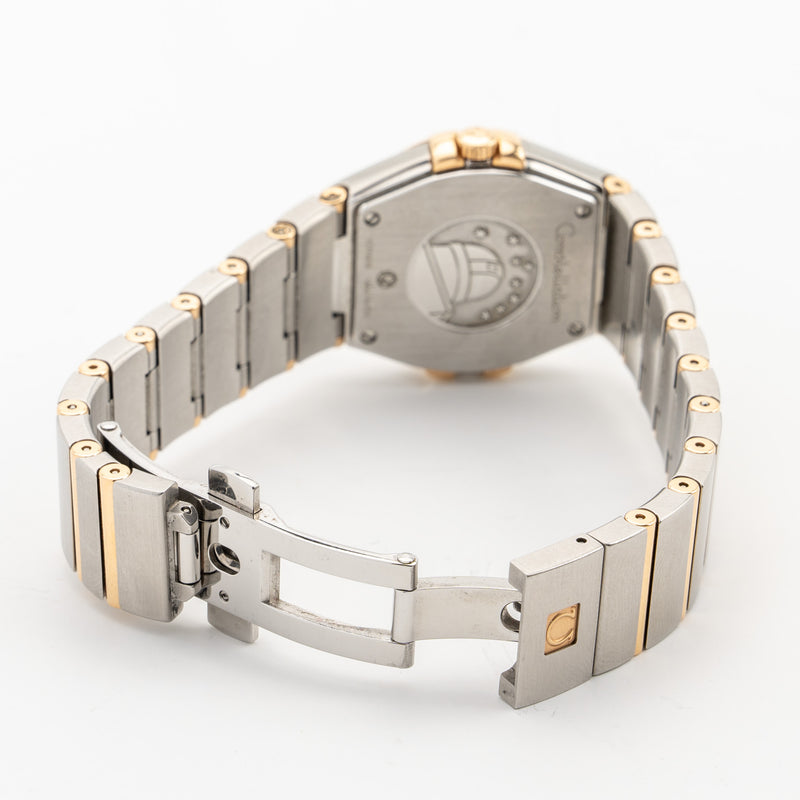 Omega 27mm Constellation quartz watch silver Dial