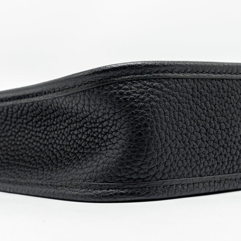 Hermes Mini Evelyne Clemence black SHW stamp Y