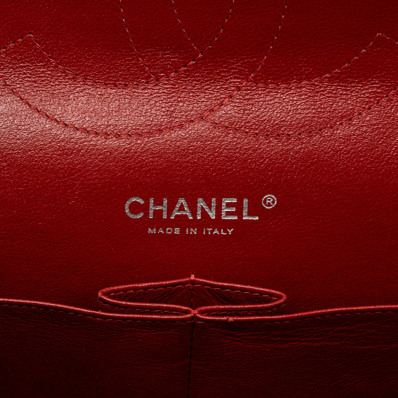 Chanel Classic Jumbo Double Flap Bag Caviar Red SHW