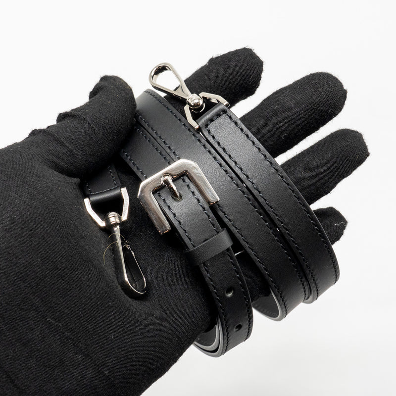 Goyard Monte Carlo Mini Case with Strap Goyardine Canvas/Leather Black/Brown SHW