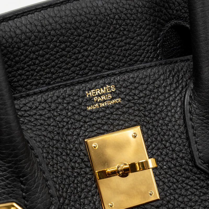 Hermes Birkin 30 Togo Black GHW stamp D