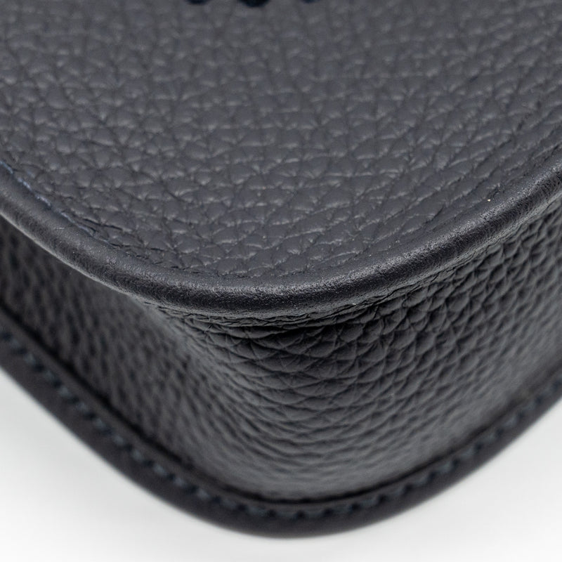 Hermes Mini Evelyne Clemence Caban with Multicolour Strap SHW Stamp b