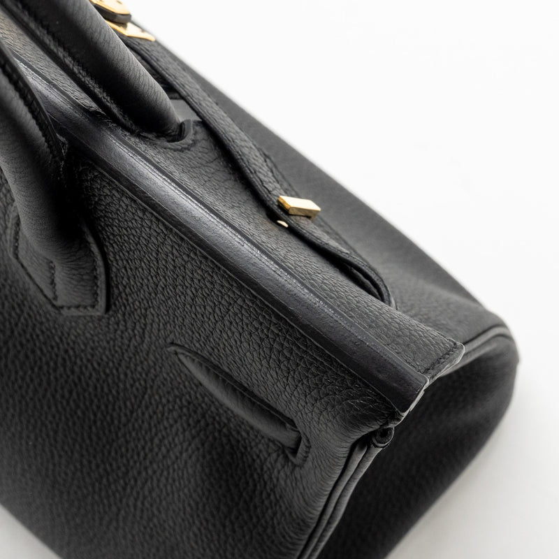 Hermes Birkin 30 Togo Black GHW stamp D