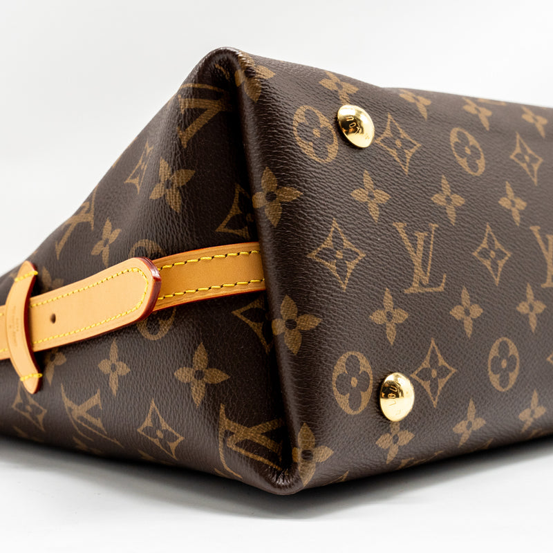 LOUIS VUITTON Carryall PM Monogram Canvas GHW