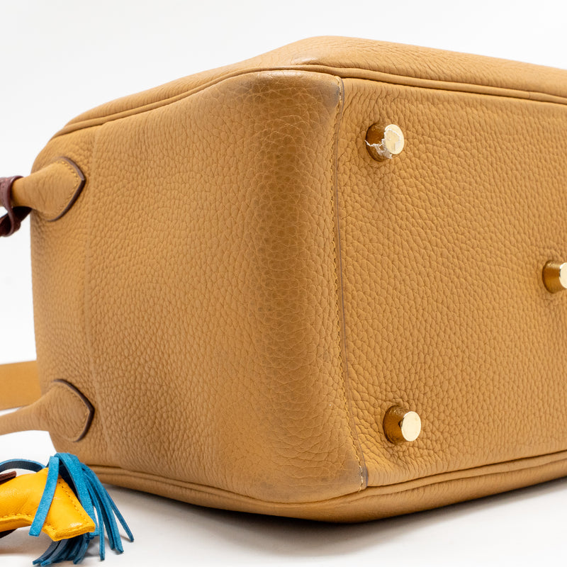 Hermes Lindy 26 clemence sesame GHW stamp Y