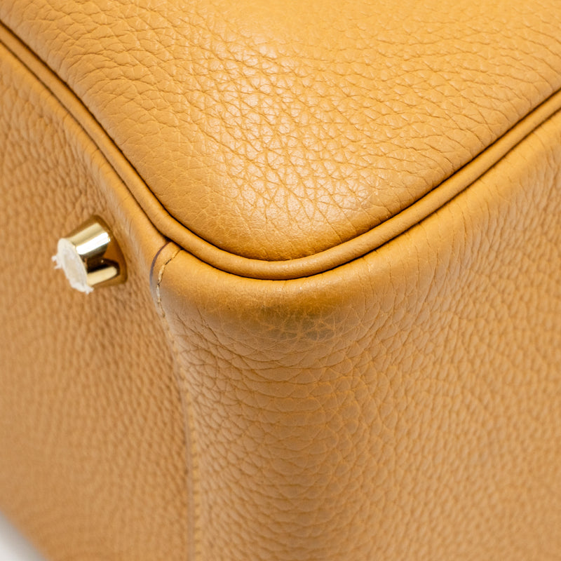 Hermes Lindy 26 clemence sesame GHW stamp Y