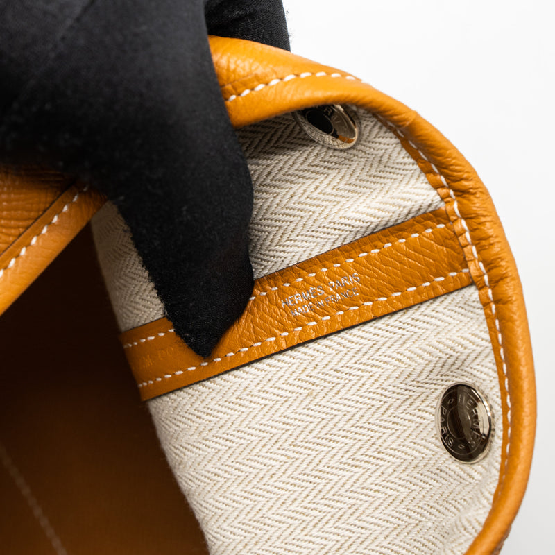 Hermes Garden Party 30 Epsom Toffee SHW Stamp C