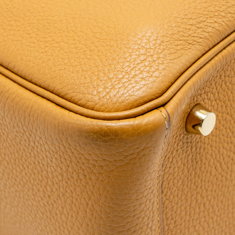 Hermes Lindy 26 clemence sesame GHW stamp Y