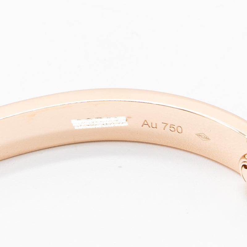 CARTIER SIZE 16 LOVE BRACELET Rose GOLD