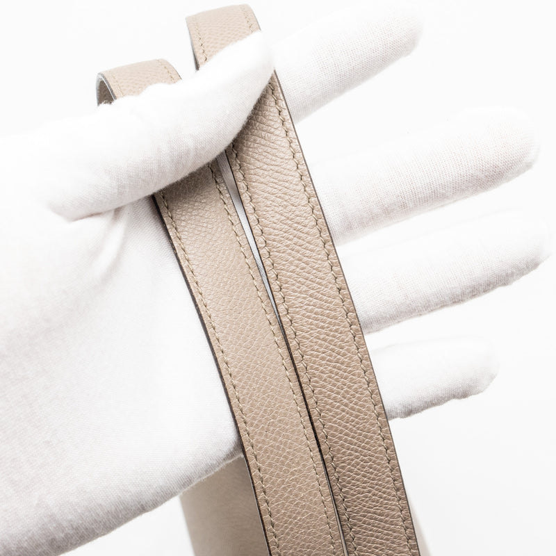 Hermes constance 24 epsom Gris Asphalte GHW stamp C