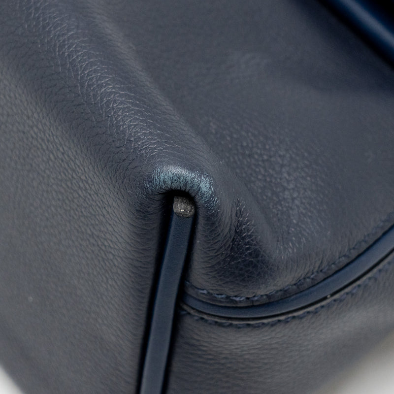 Hermes Mini 2424 24/24-21 bag evercolor blue nuit GHW stamp Z