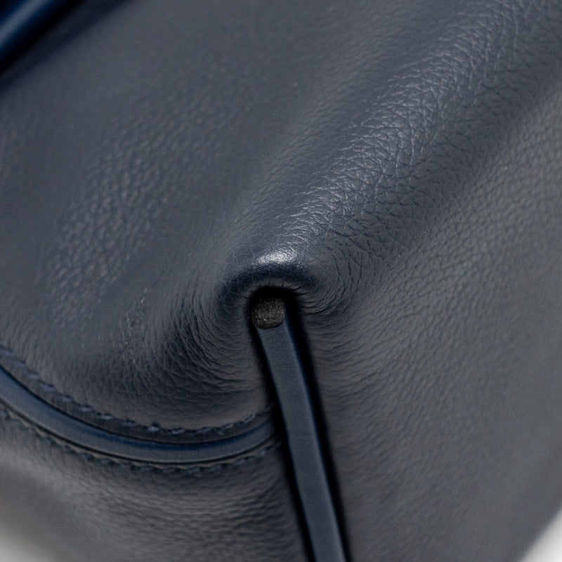 Hermes Mini 2424 24/24-21 bag evercolor blue nuit GHW stamp Z