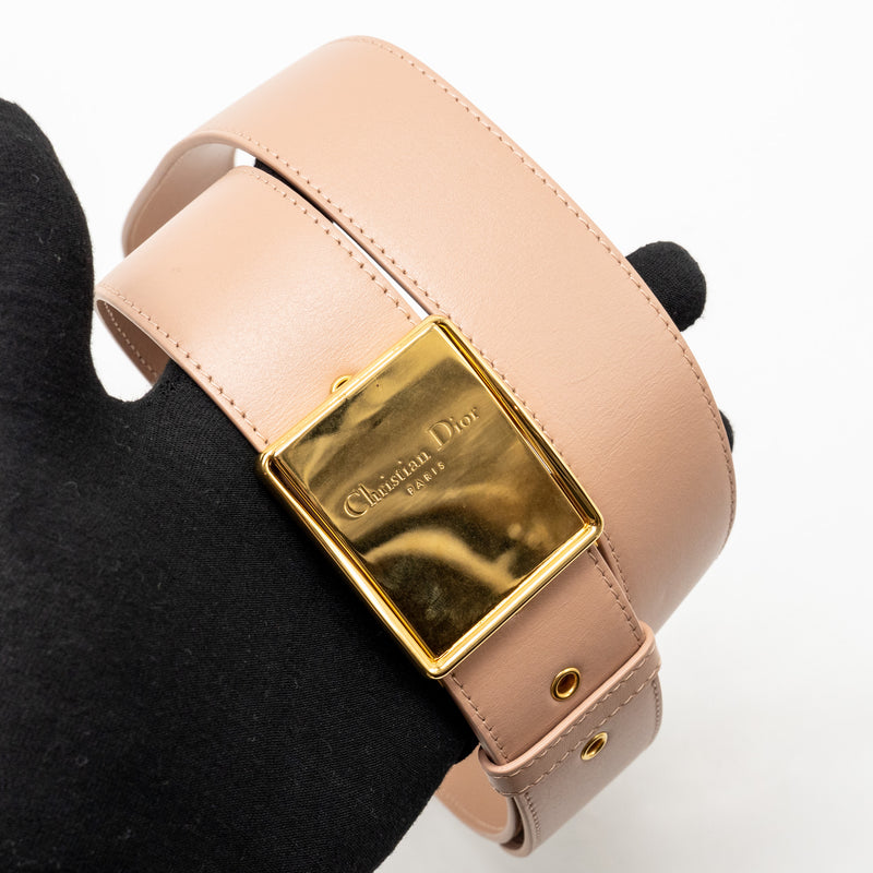 Dior 30 Montaigne Box Calfskin Rose de Ven GHW
