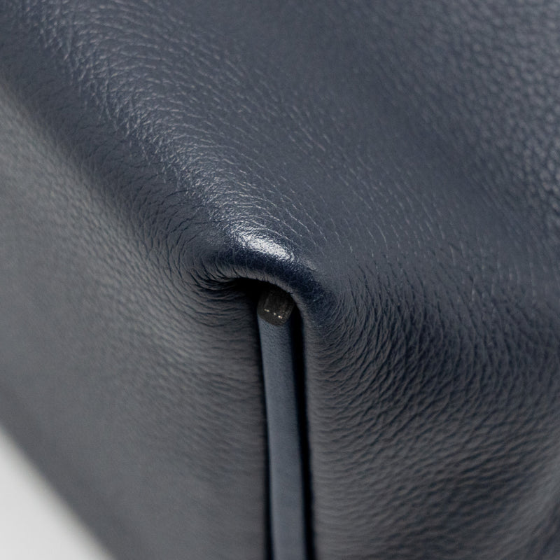 Hermes Mini 2424 24/24-21 bag evercolor blue nuit GHW stamp Z