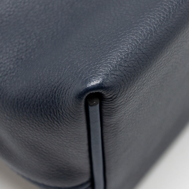 Hermes Mini 2424 24/24-21 bag evercolor blue nuit GHW stamp Z
