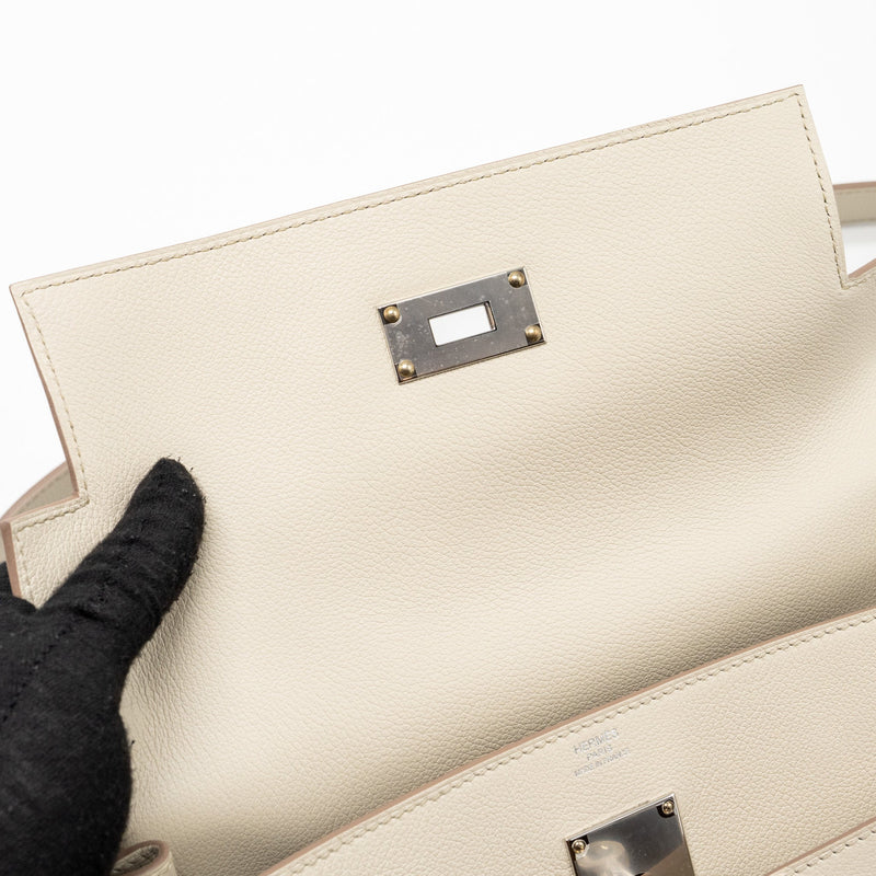 Hermes Kelly Messanger PM evercolor 8L Beton SHW stamp B