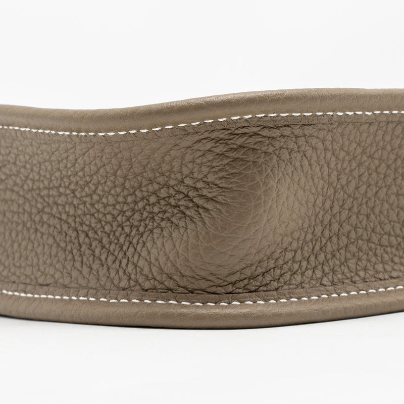 Hermes Mini Evelyne clemence etoupe GHW stamp K