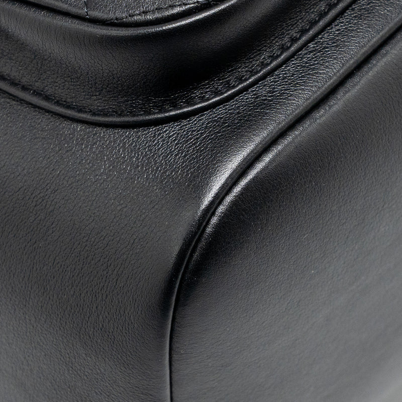 Chanel Large Duma Backpack Calfskin Black LGHW (microchip)