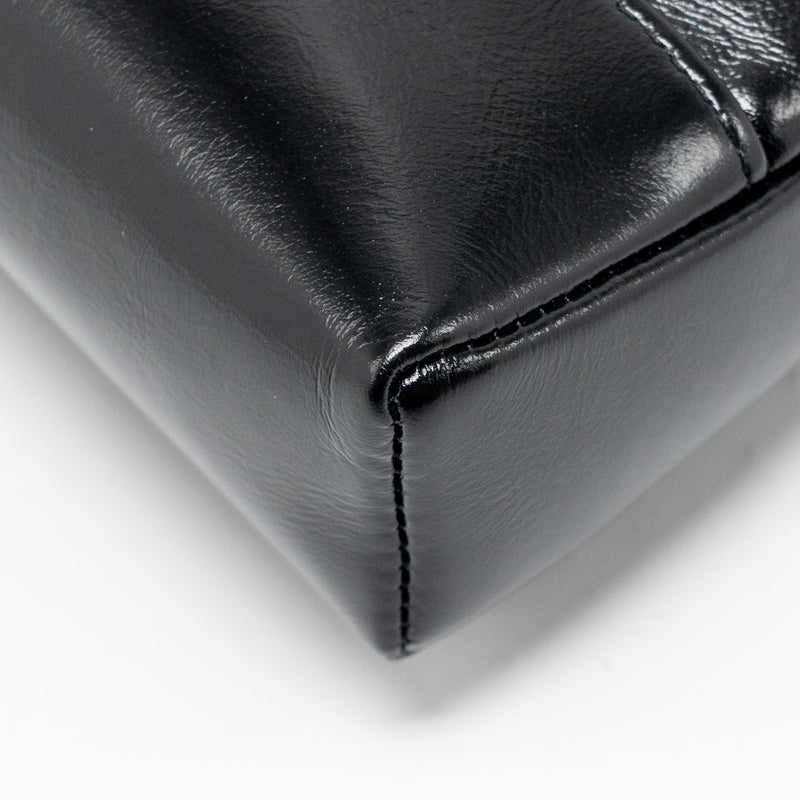 Chanel 24c Mini 31 Clutch with Chain Shiny Calfskin Black LGHW (microchip)