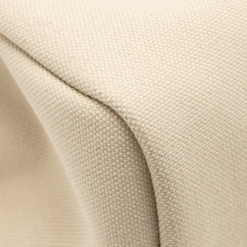 Hermes Herbag 31 Zip Bag Canvas/Hunter Leather Beton/Naturel Sable GHW Stamp U